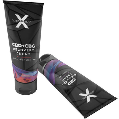 CBD + CBG Recovery Cream Angled