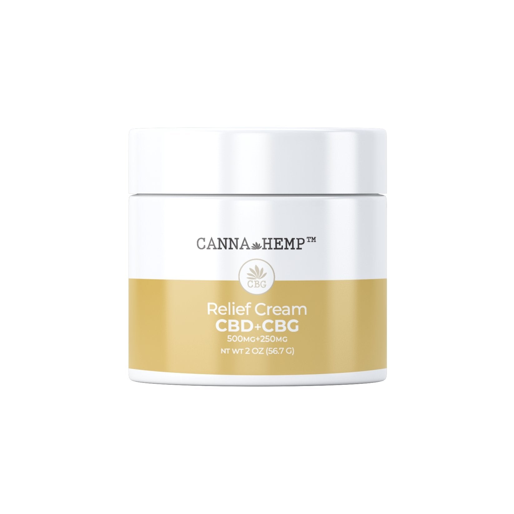 CBD+CBG Relief Cream - Canna Hemp Co